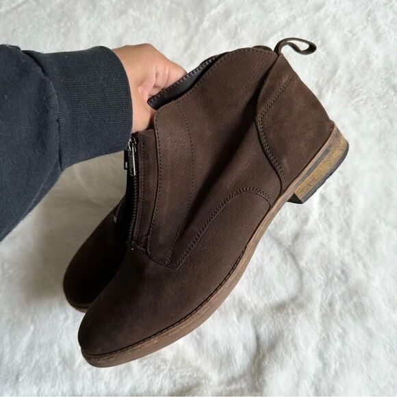 Diba Women’s Brown Ankle Booties Size 10 - Picture 6 of 16